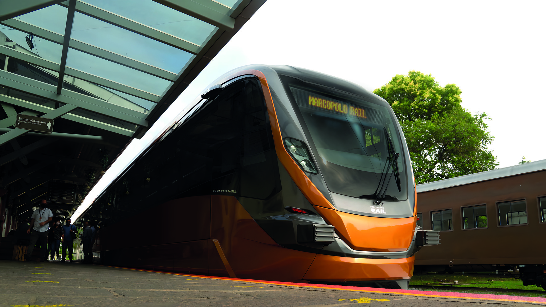 MARCOPOLO RAIL presenta PROSPER HYBRID en el seminario VLT – Mobilidade e Requalificação